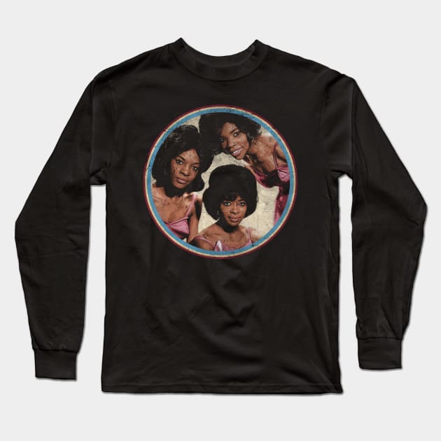 Wild One Whispers The Vandellas R&B Legends Series Long Sleeve T-Shirt by ElenaBerryDesigns